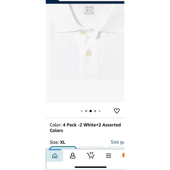 4 Andrew Scott School Uniform Polo for Boys XL 12-13 - Picture 2 of 12